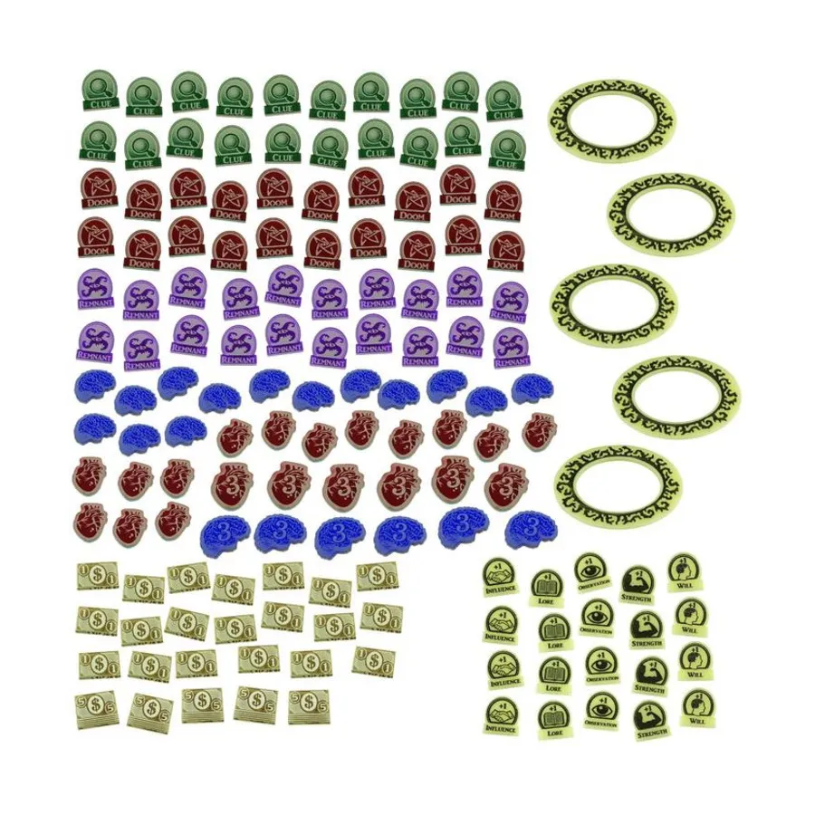 

Набор улучшений третьего издания «Ужаса Аркхема», Arkham Horror - Call of Cthulhu Gaming Accessories (Litko Aerosystems)