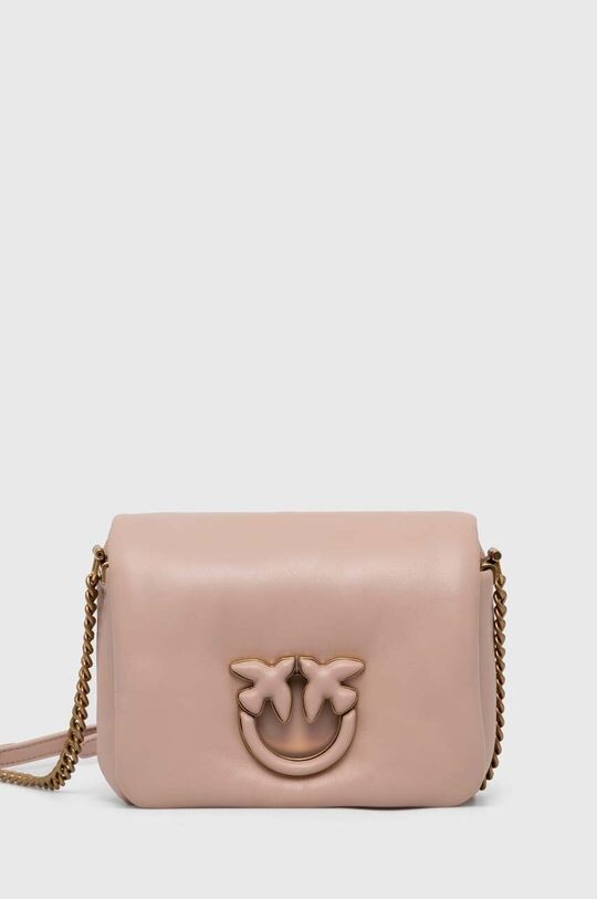 

Кожаная сумочка Pinko, розовый