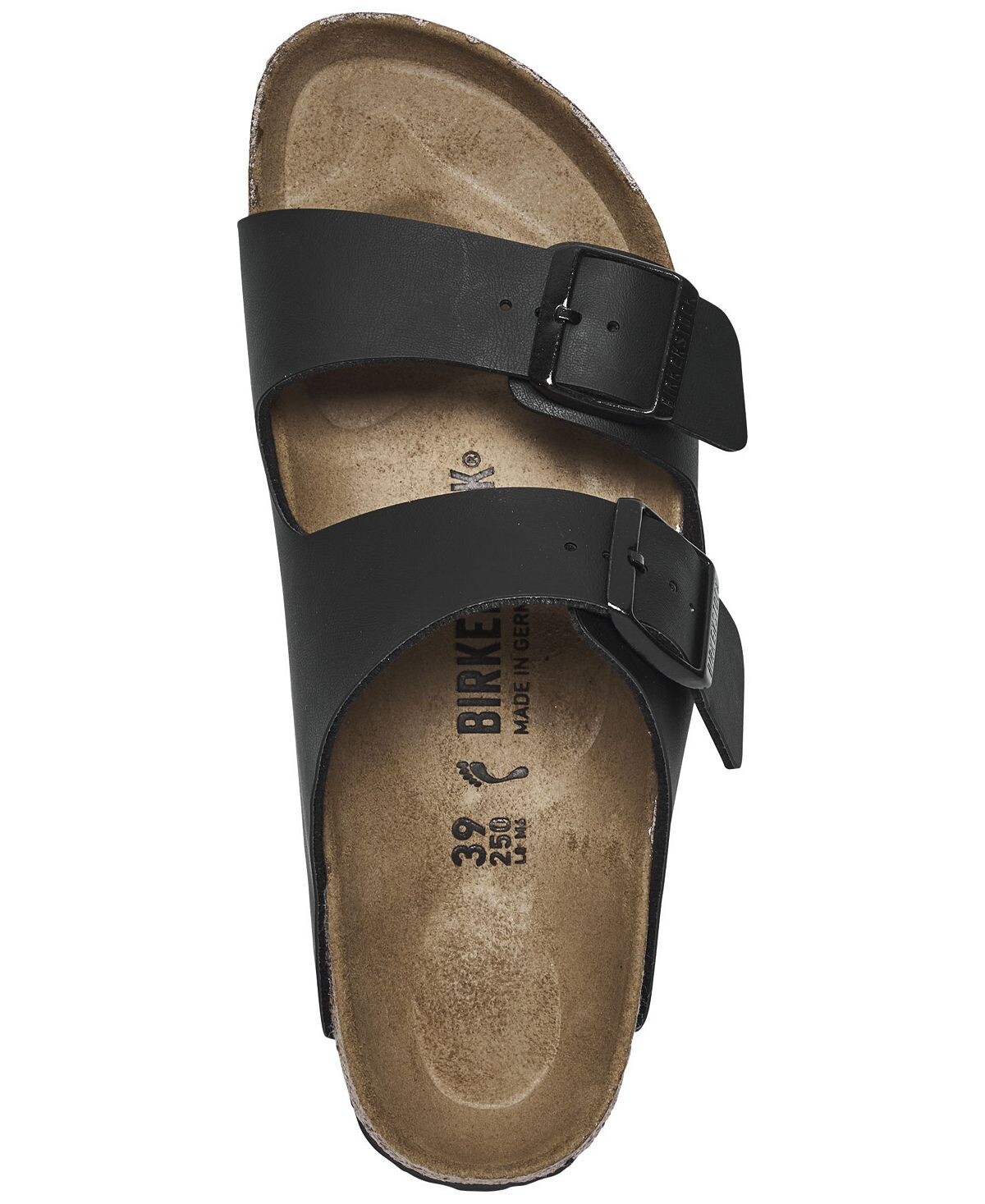 Женские повседневные сандалии Arizona Birkibuc от Finish Line Birkenstock, черный — фото 4