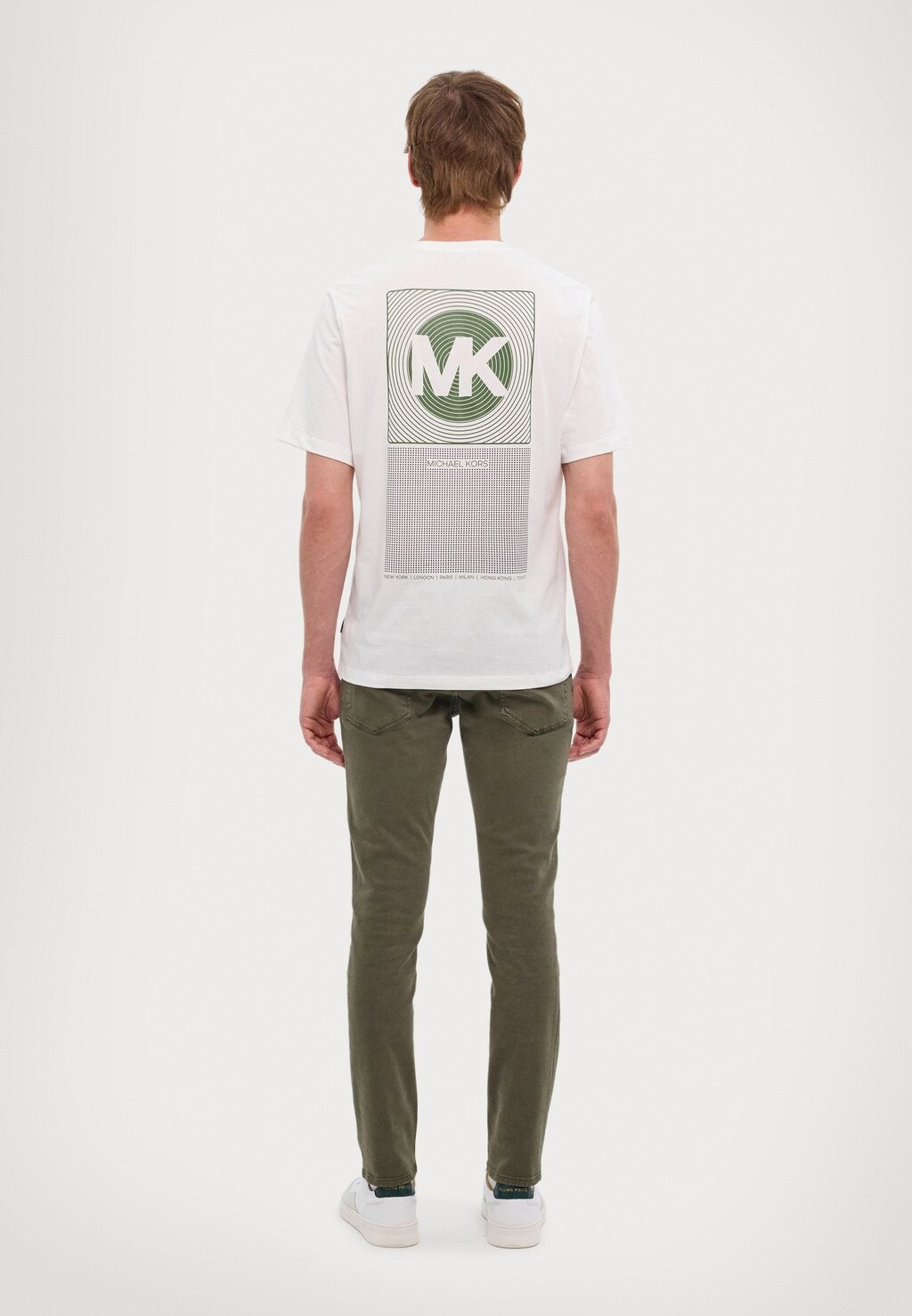

Футболка с принтом BEACON TEE Michael Kors, белый