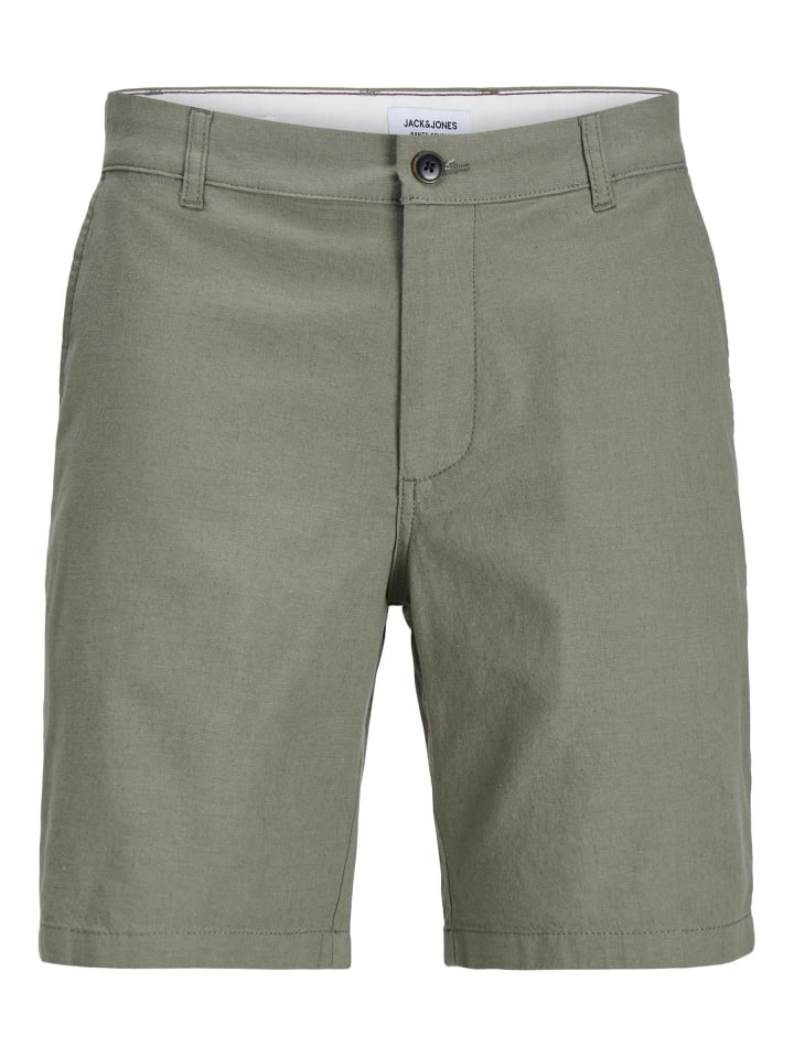 

JACK & JONES PLUS Шорты-чиносы насыщенного лишайниково-зеленого цвета