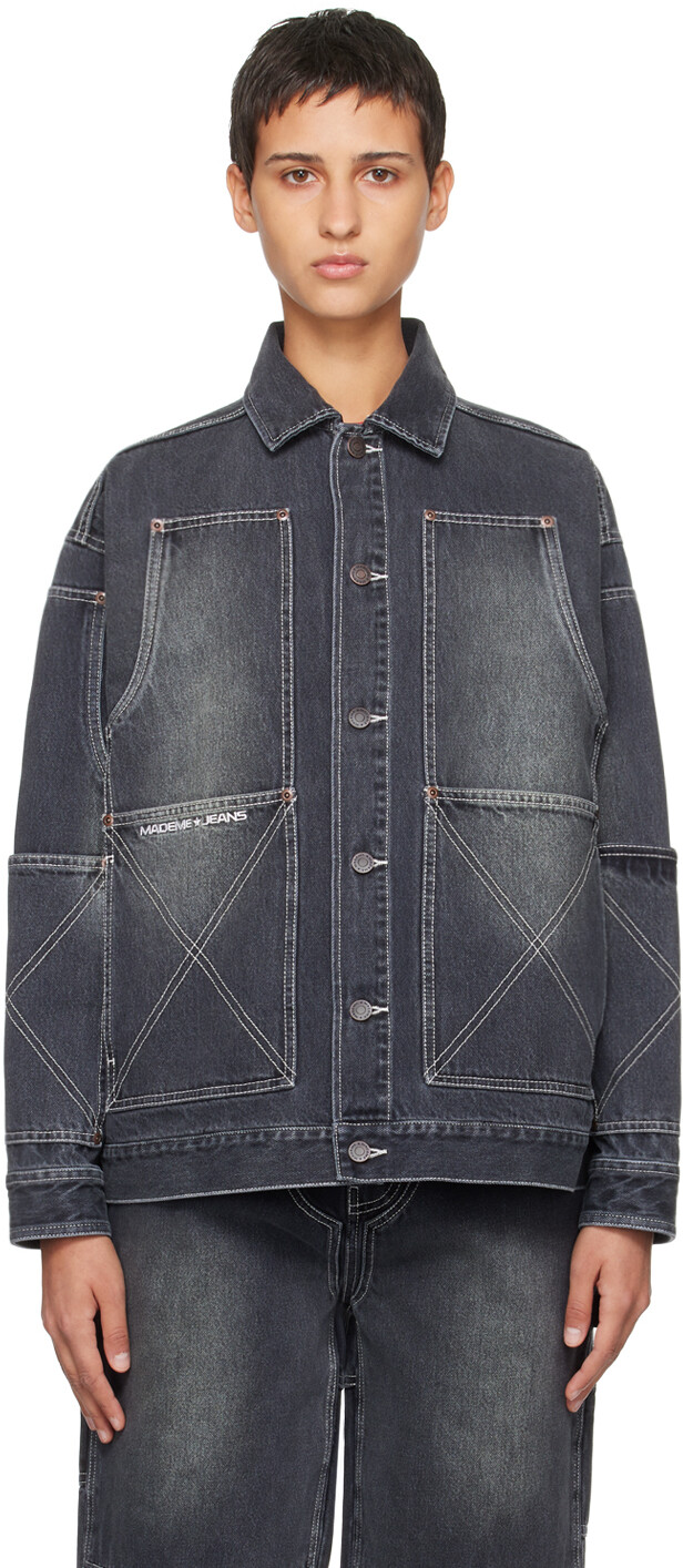 

Черная джинсовая куртка Chore Mademe