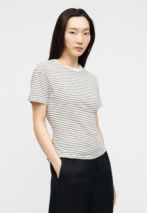 Футболка с принтом в виде узла co slub knot tee print Tommy Hilfiger, Calico/Black — фото 4