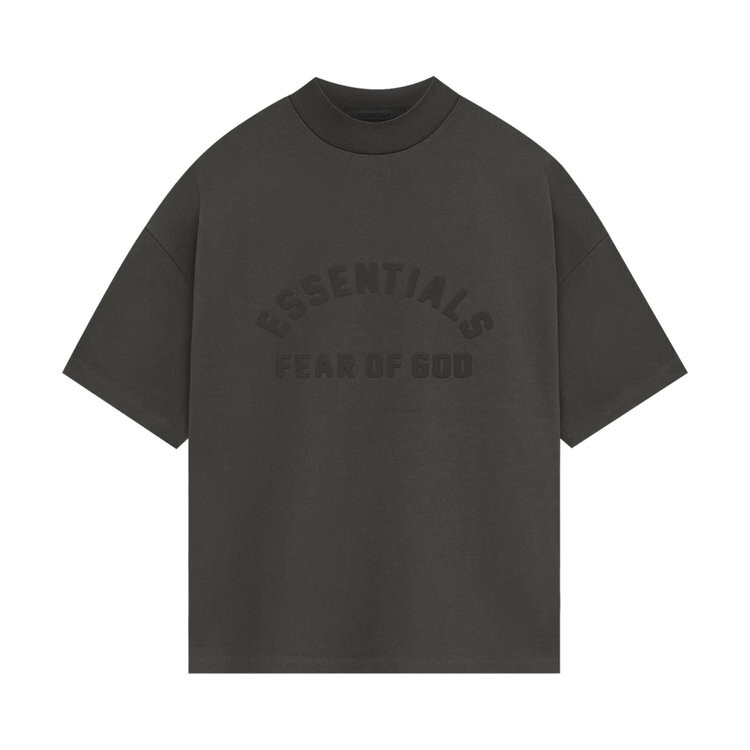 Футболка Fear of God Essentials Heavy Jersey Short-Sleeve 'Ink' — фото 2