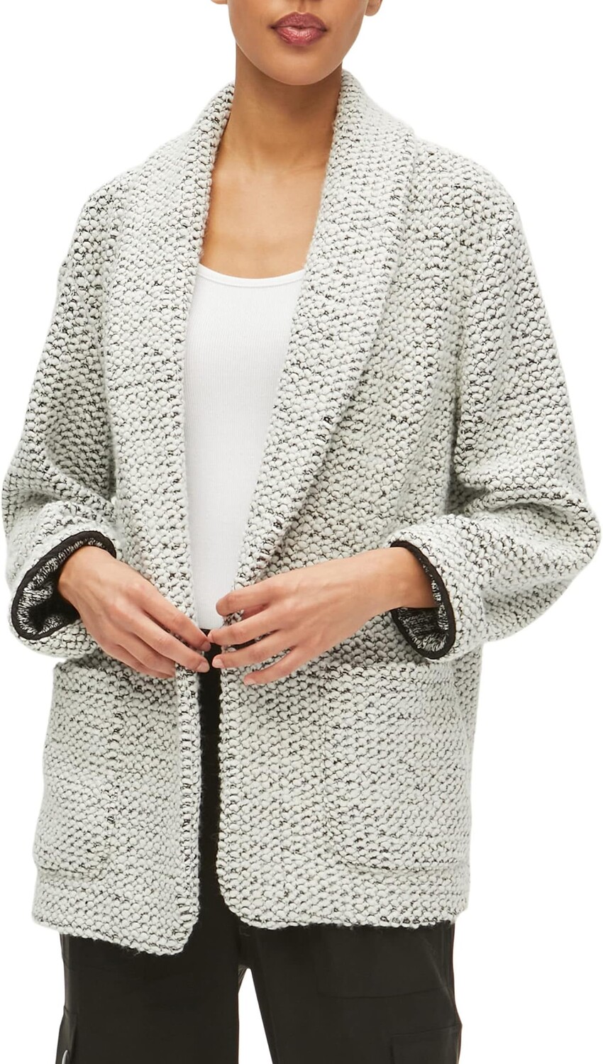 

Блейзер Michael Stars Macey Blazer, черный/белый