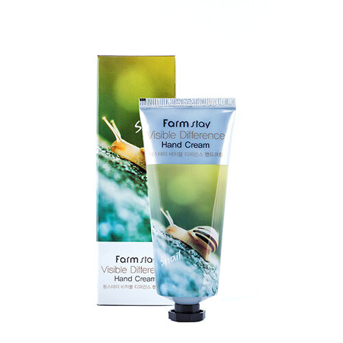 

Крем для рук со слизью улитки, 100мл Farm Stay, Visible Difference Hand Cream