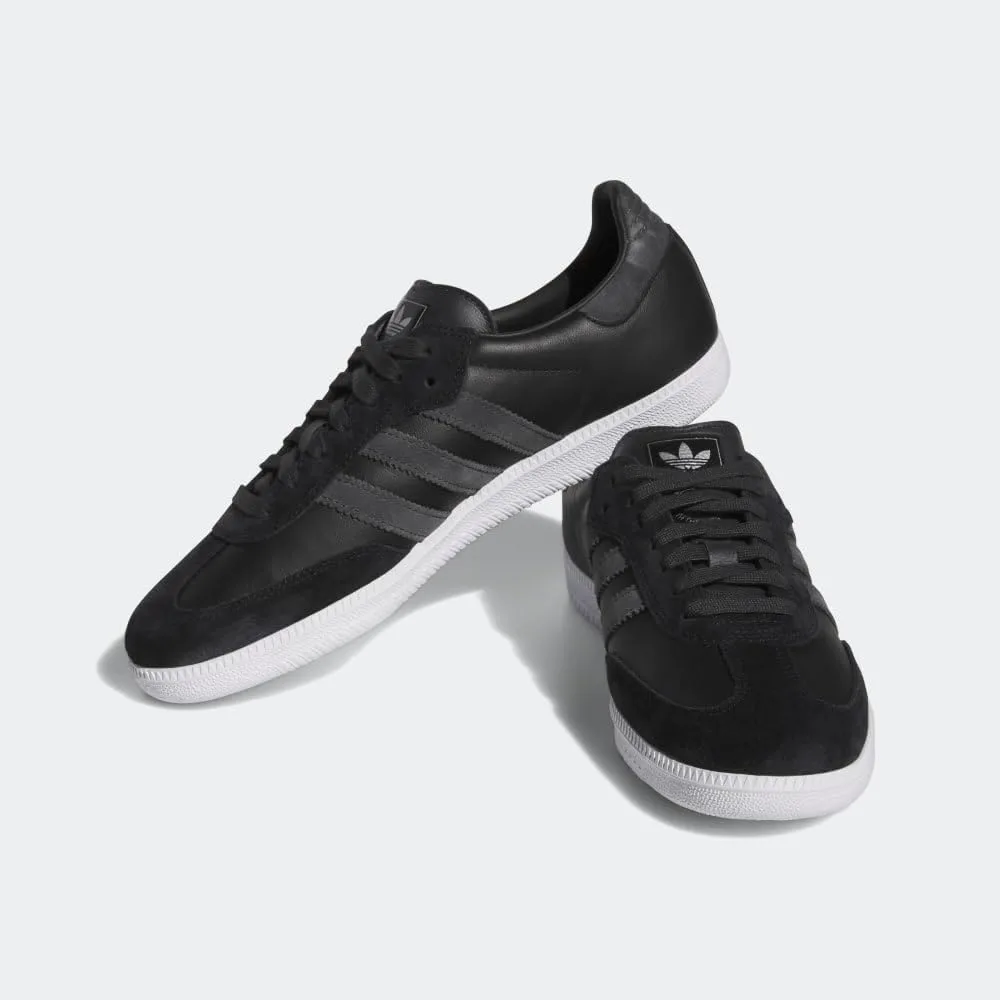 Мужские кроссовки Adidas Samba Adv, черный/металлик — фото 3
