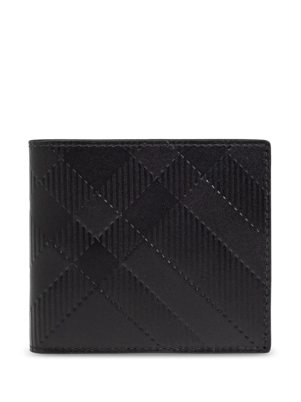 

Кошелек в клетку BURBERRY, черный