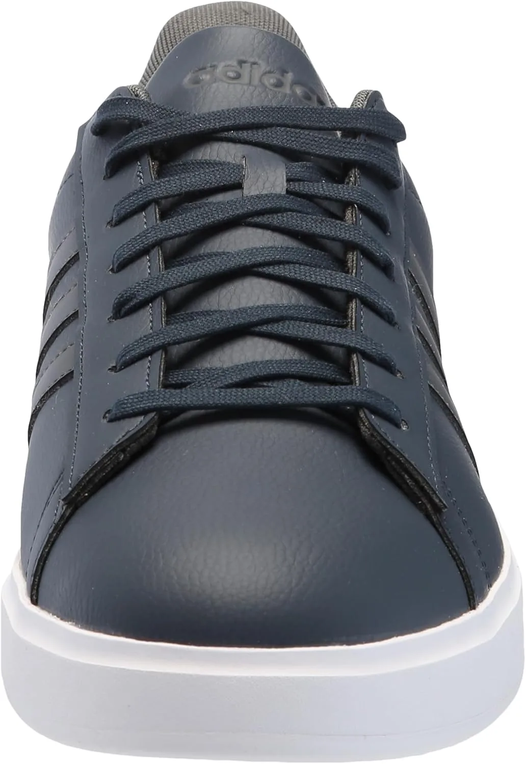 Мужские кроссовки Grand Court 2.0 adidas, серый белый — фото 2