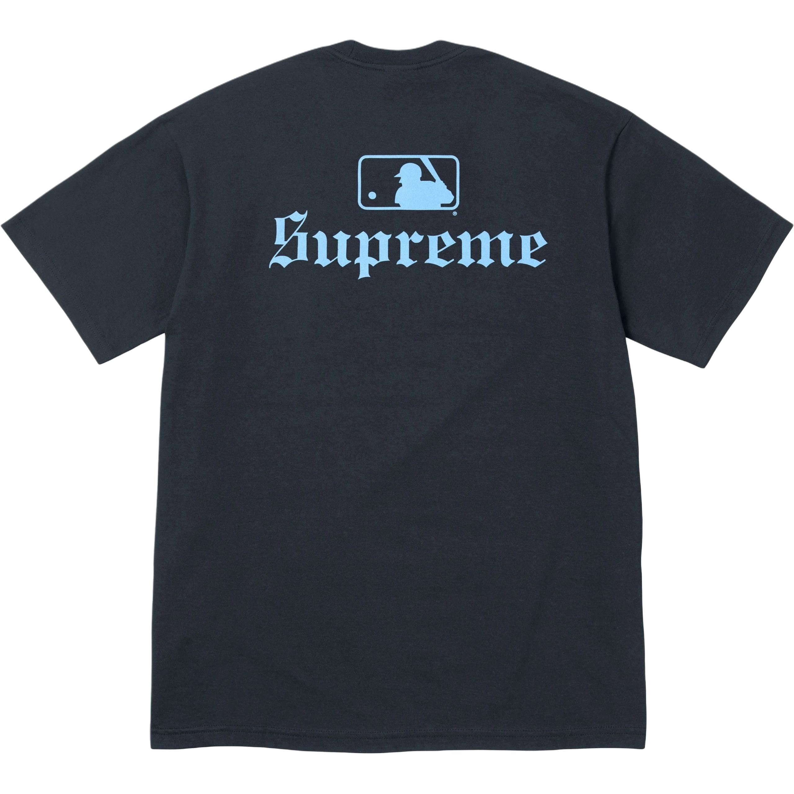 MLB T FW25 Week17 Футболка с командами MLB NY Unisex Supreme, черный — фото 4