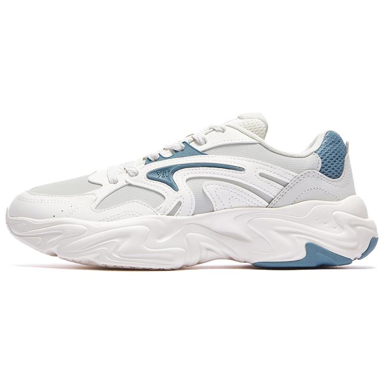 

361° Slip Resistant Abrasion Resistant низкие массивные кроссовки Men's White Gray