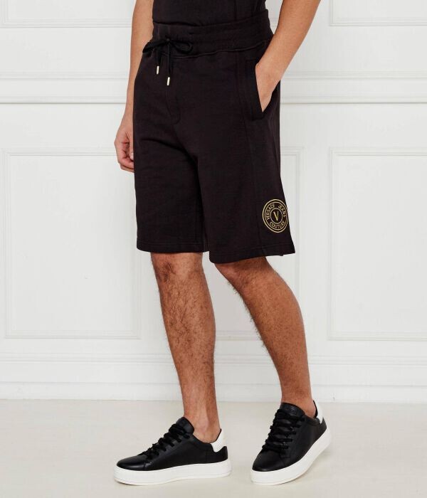 

Шорты Versace Jeans Couture свободного кроя, черный