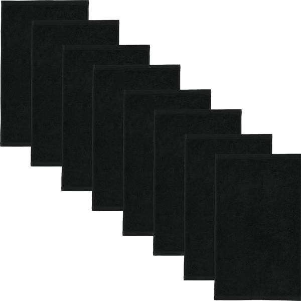 

Гостевое полотенце Erwin Müller 8er-Pack 161521, 30x1x50 см, черный