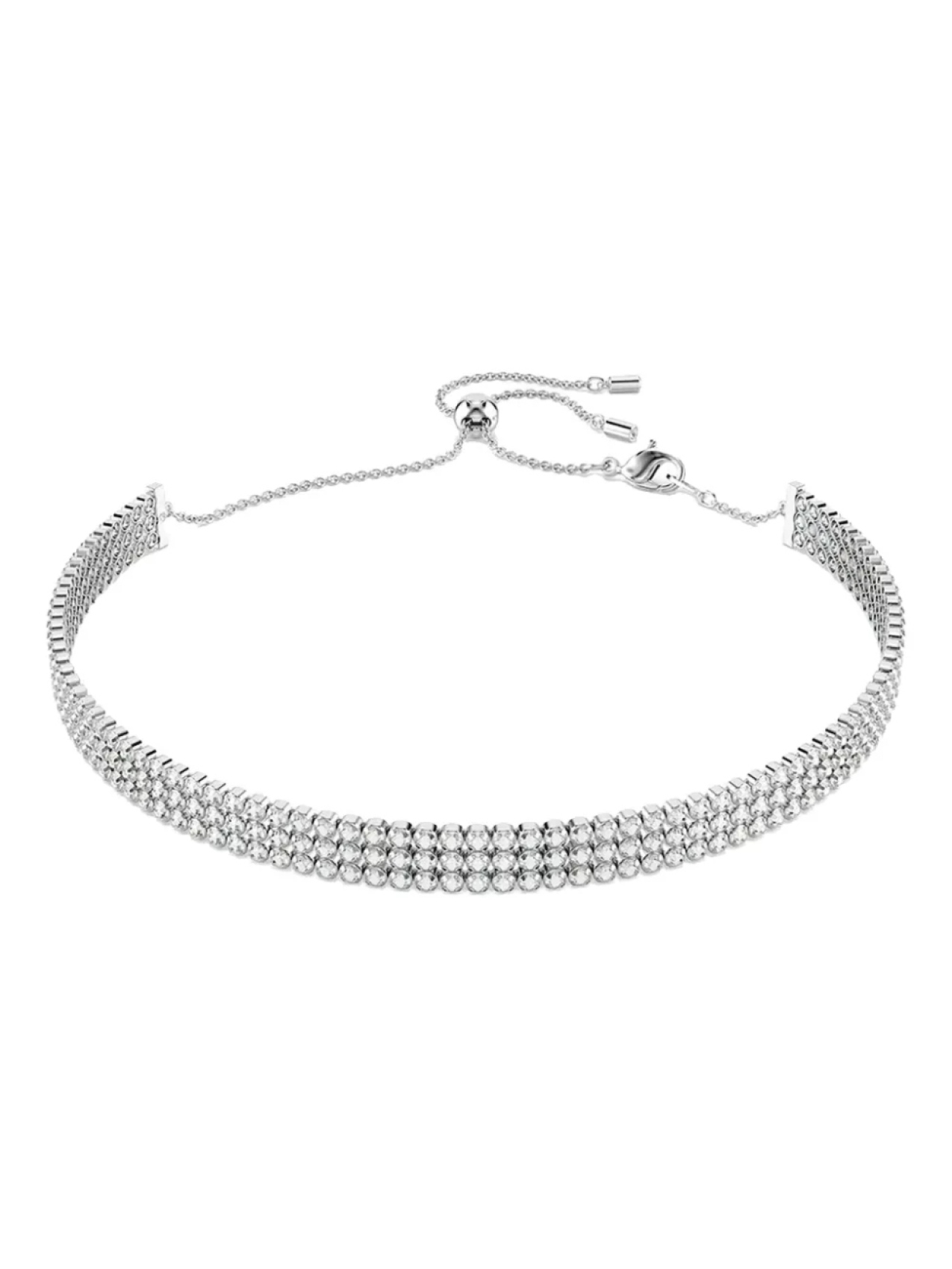 

Чокер Matrix Tennis Swarovski, белый
