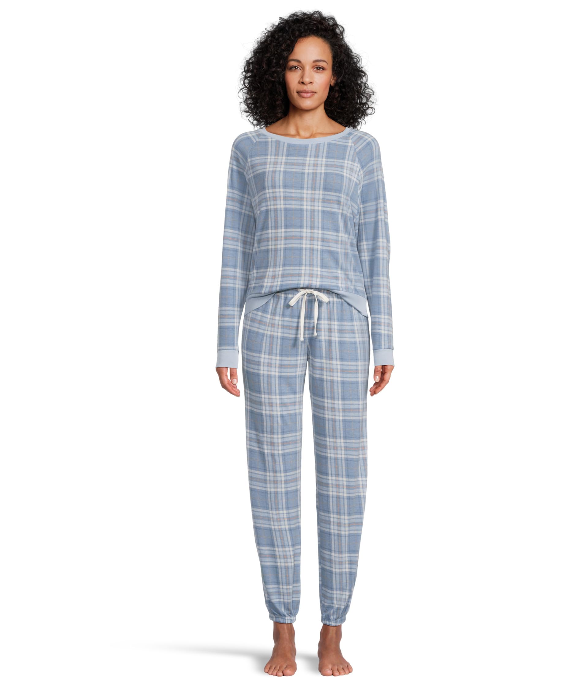 

Пижама Honeydew Intimates Star Seeker Brushed Jersey Lounge Set, цвет Chambray Plaid