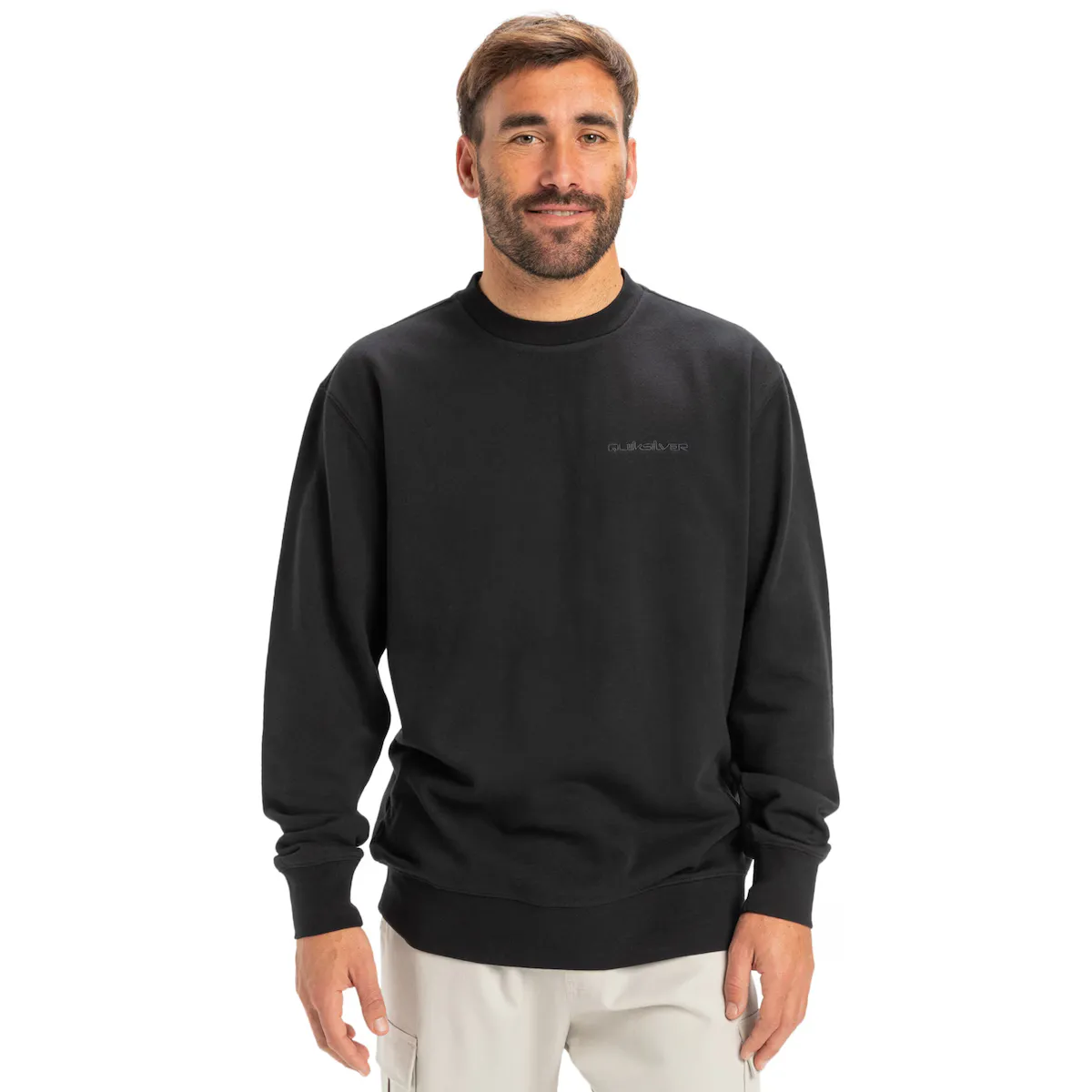 

Мужская толстовка Quiksilver с соленой водой, чёрный