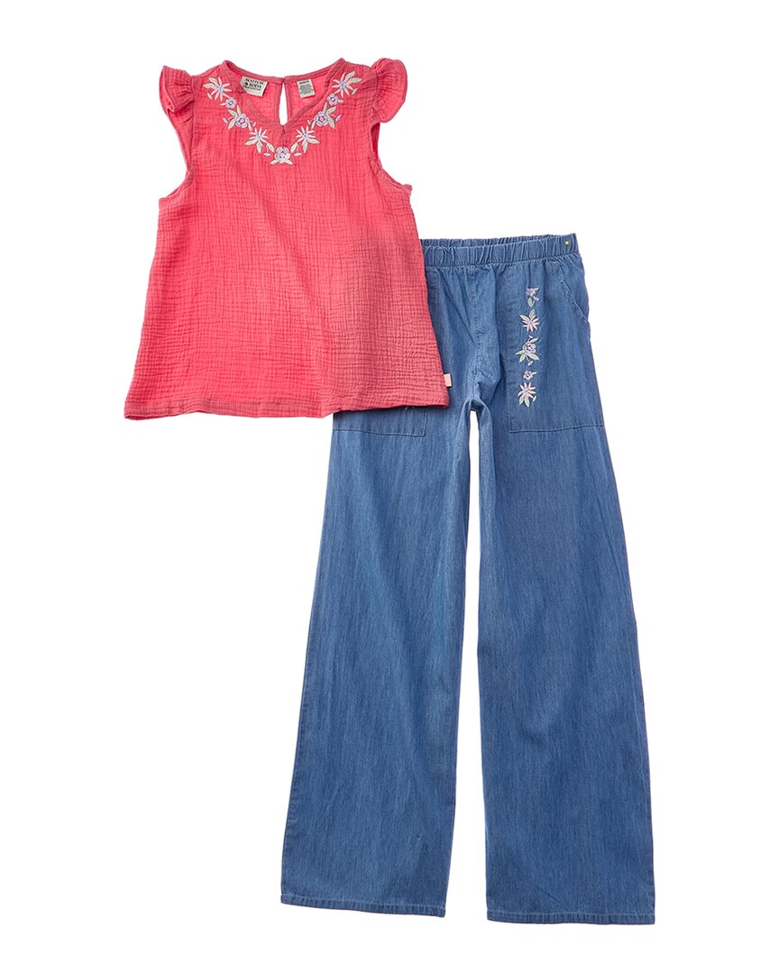 

Scotch & Soda комплект из топа и брюк 2 в 1, розовый