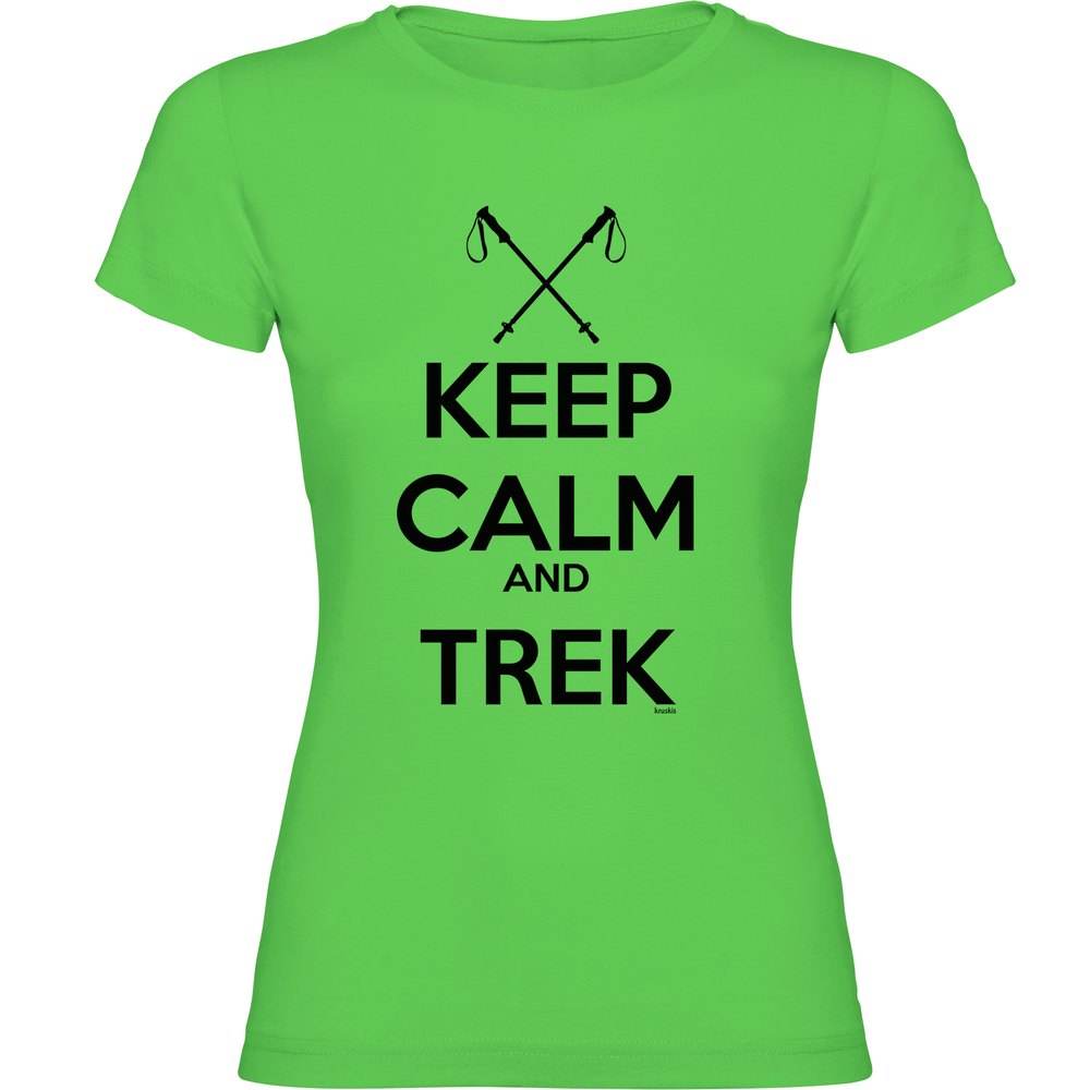 

Футболка Kruskis Keep Calm And Trek, зеленый