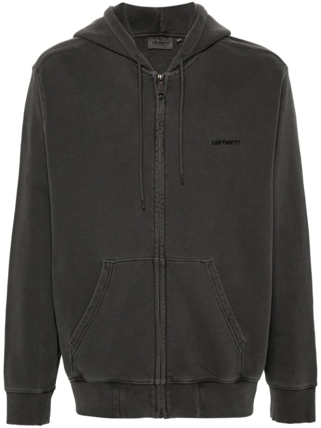 

Carhartt WIP худи Duster Script на молнии, серый
