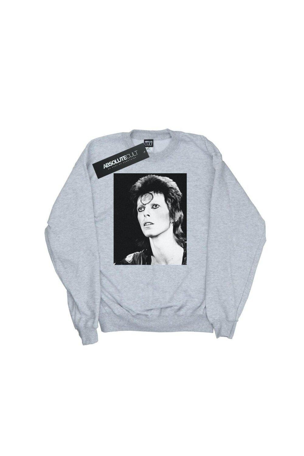 

Толстовка с изображением Зигги David Bowie, серый