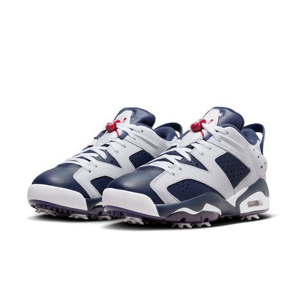 Кроссовки Air Jordan 6 Low Golf 'Olympic', черный — фото 2