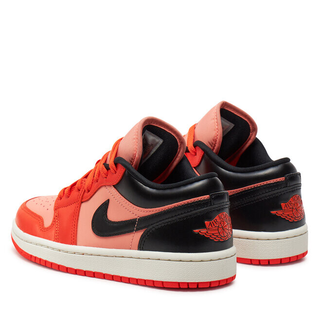 Кроссовки Nike Air Jordan 1 Low Se DM3379 600 Crimson Bliss/Black, коралл — фото 3