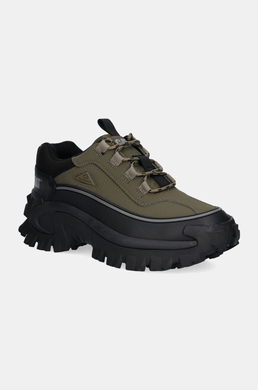 Кроссовки Caterpillar из нубука INTRUDER GALOSH 2.0 LOW WP, зеленый — фото 2