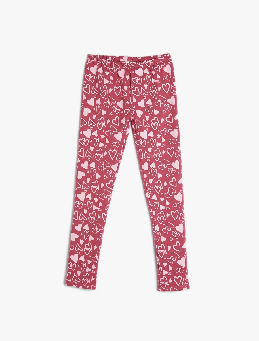 

Узкие леггинсы Koton, цвет Rose/Dark pink