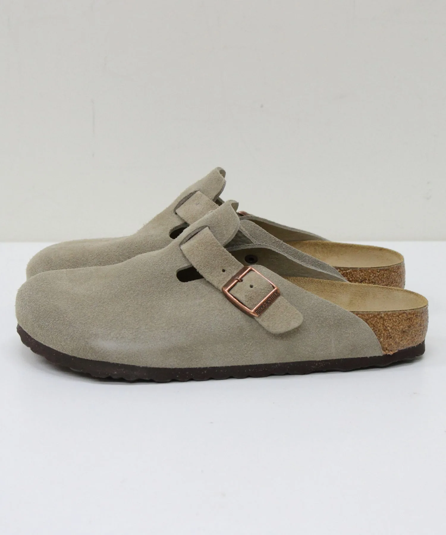 Универсальные сандалии Boston Regular Fit BIRKENSTOCK светлый бежевый — фото 2