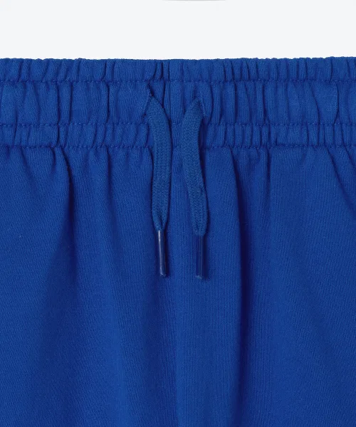 Детские шорты из хлопка MUSINSA STANDARD KIDS синие — фото 4