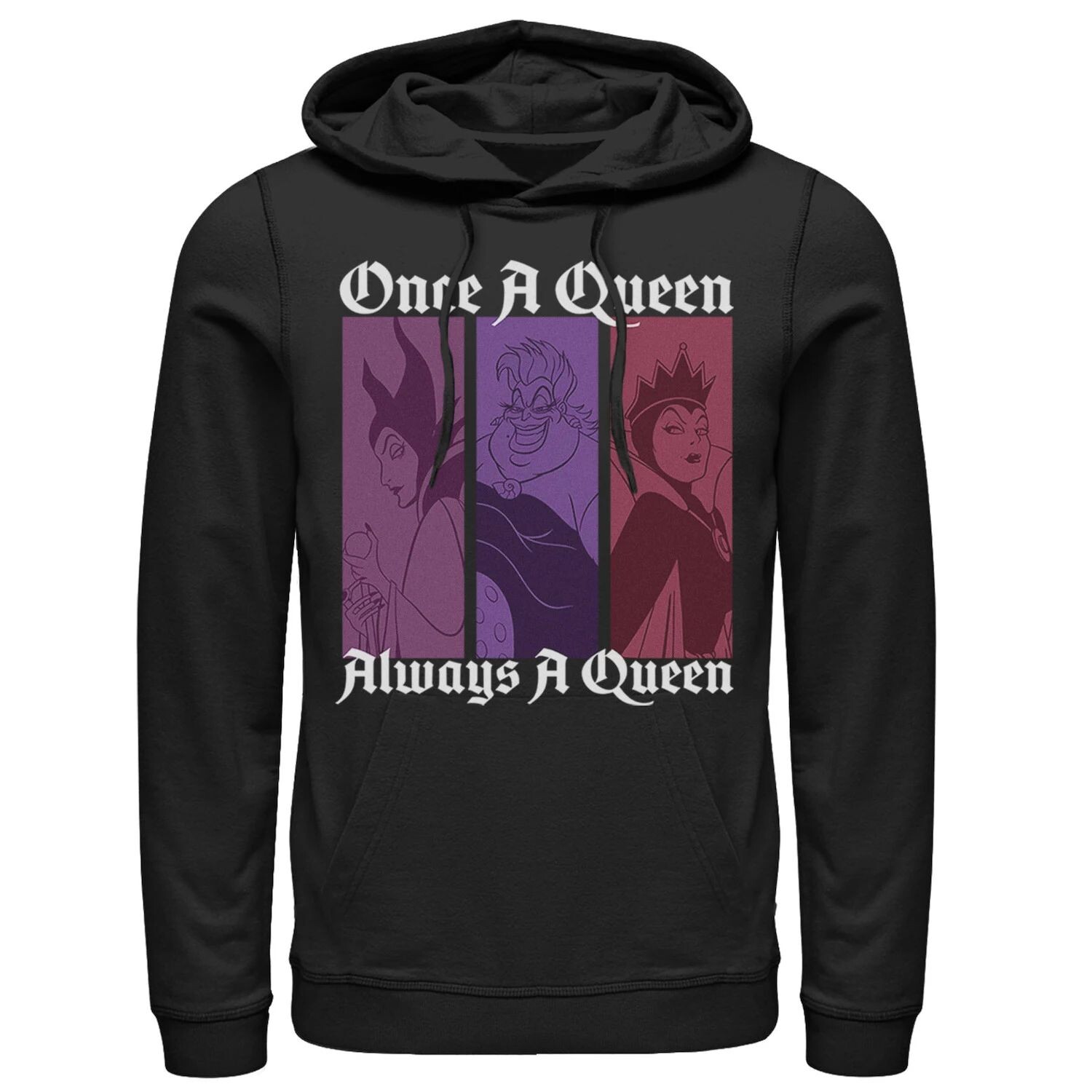 

Мужская толстовка с капюшоном Disney Villains Once A Queen Always A Queen
