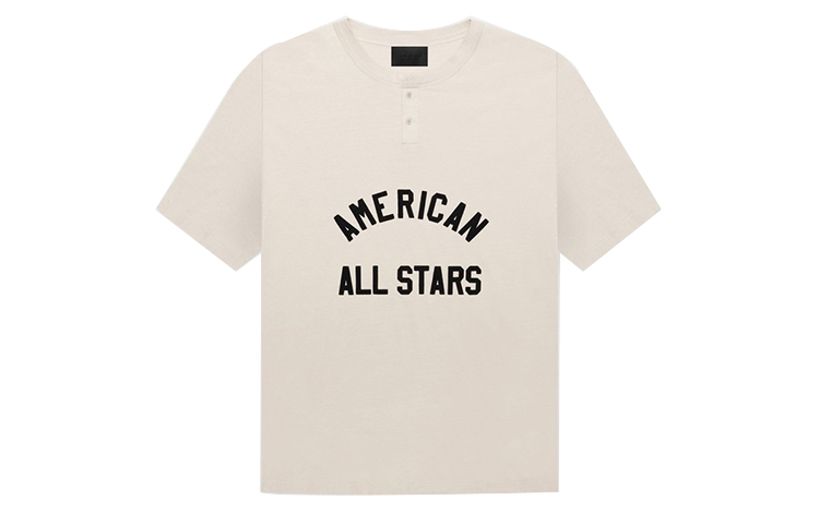 Футболка All Star Henley от Seventh Collection Fear Of God, белый — фото 3