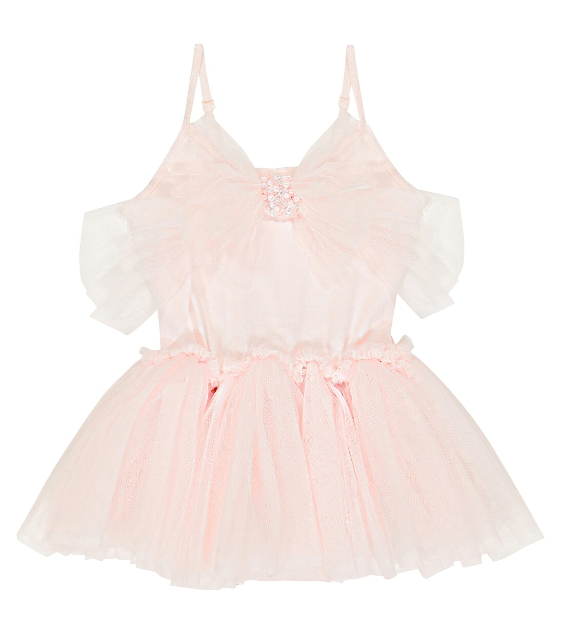 

Мини-платье baby kiss из хлопкового тюля Tutu Du Monde, розовый