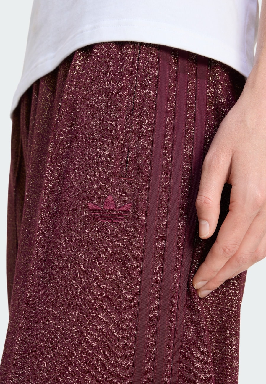 Широкие брюки ADIDAS ORIGINALS, Wine Red — фото 4