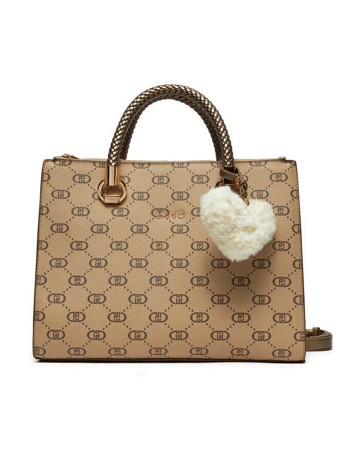

Сумка Liu Jo Ecs M Satchel Dou AF4008 E0668, бежевый