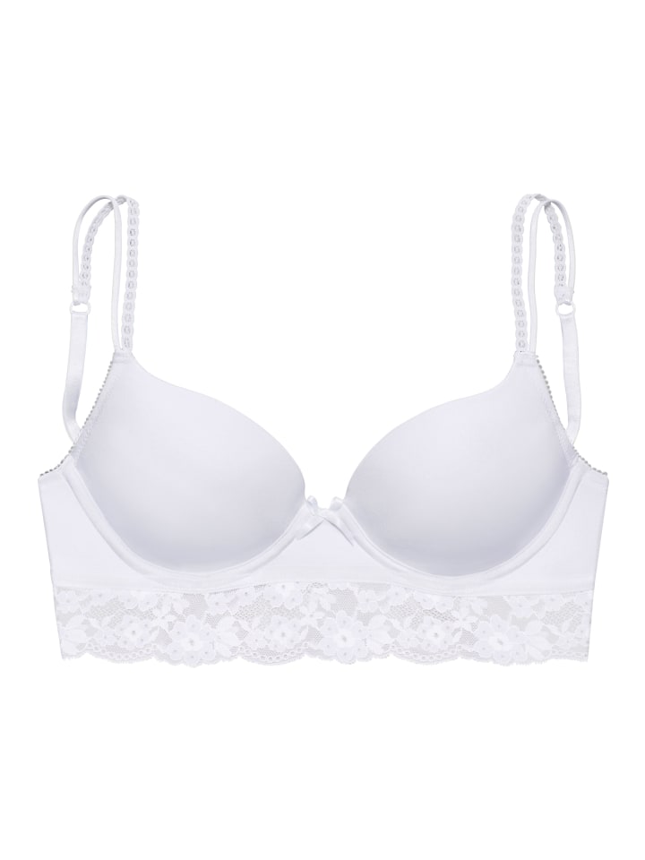 

Vivance Бюстгальтер пуш-ап белого цвета