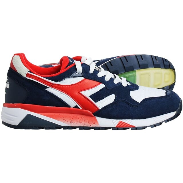 Мужские разноцветные кроссовки N9002 Diadora, мультиколор — фото 4