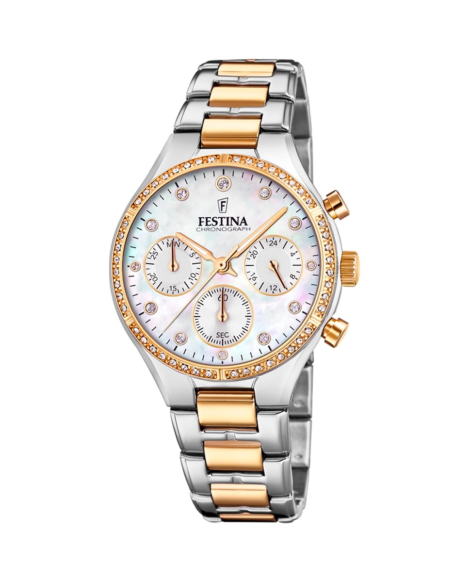 

F20402/1 Boyfriend Collection разноцветные женские часы из стали Festina, мультиколор
