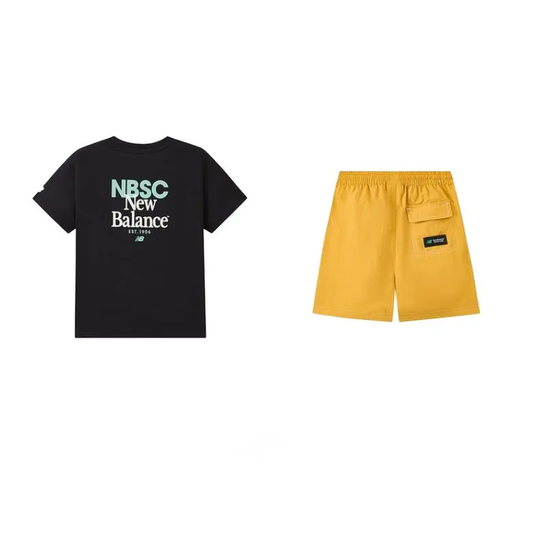 New Balance Повседневная спортивная одежда NBSC Black для детей 3-7 лет — фото 4