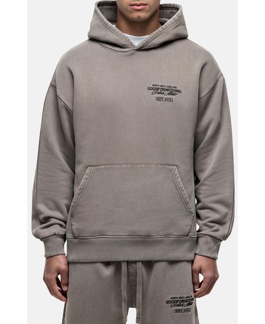 

Женская винтажная толстовка Atelier цвета выстиранный тауп Good For Nothing, Brown