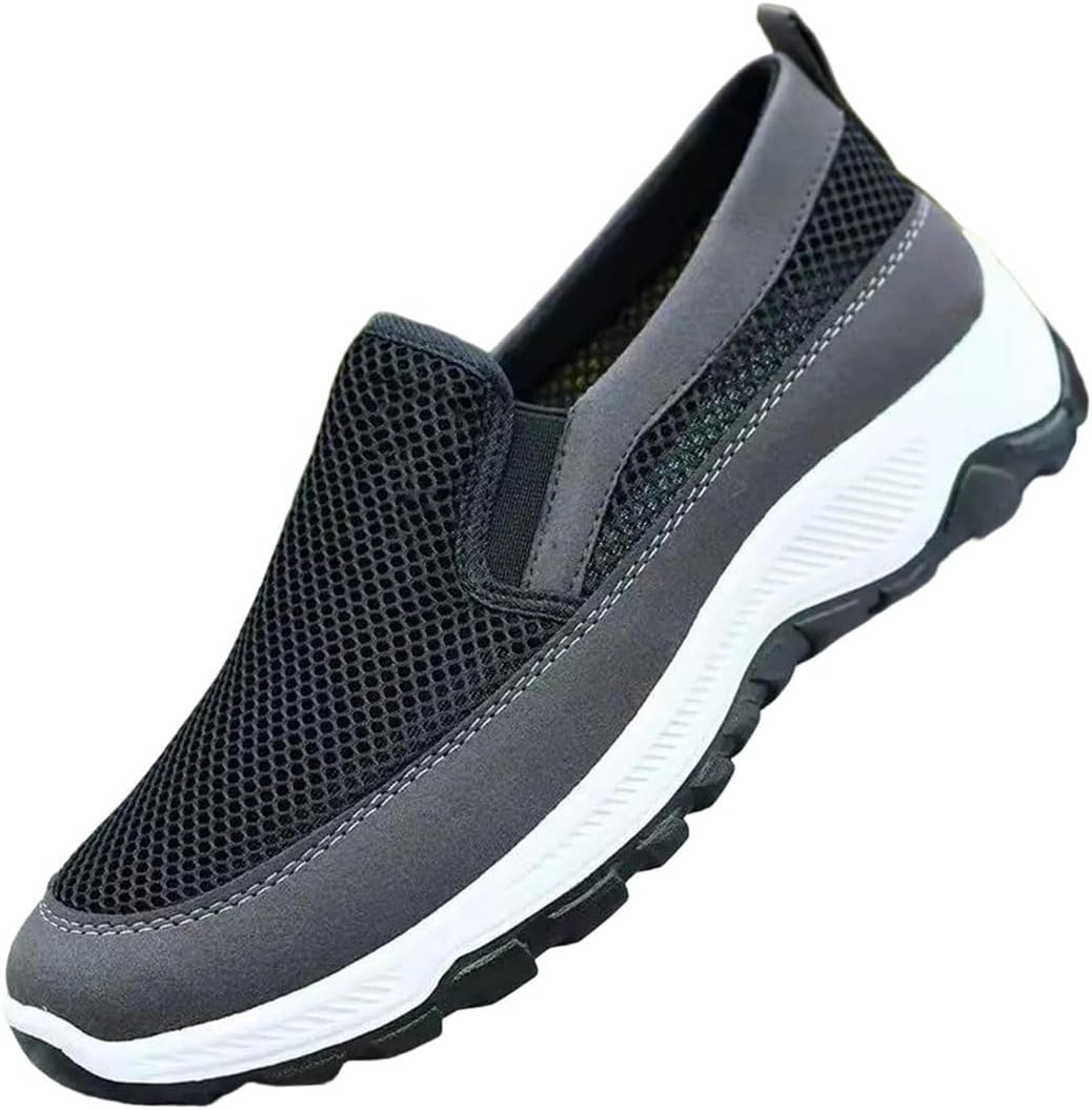 

Мужские кроссовки для бега Дышащие Удобные для активного отдыха Походов и прогулок Generic, черный