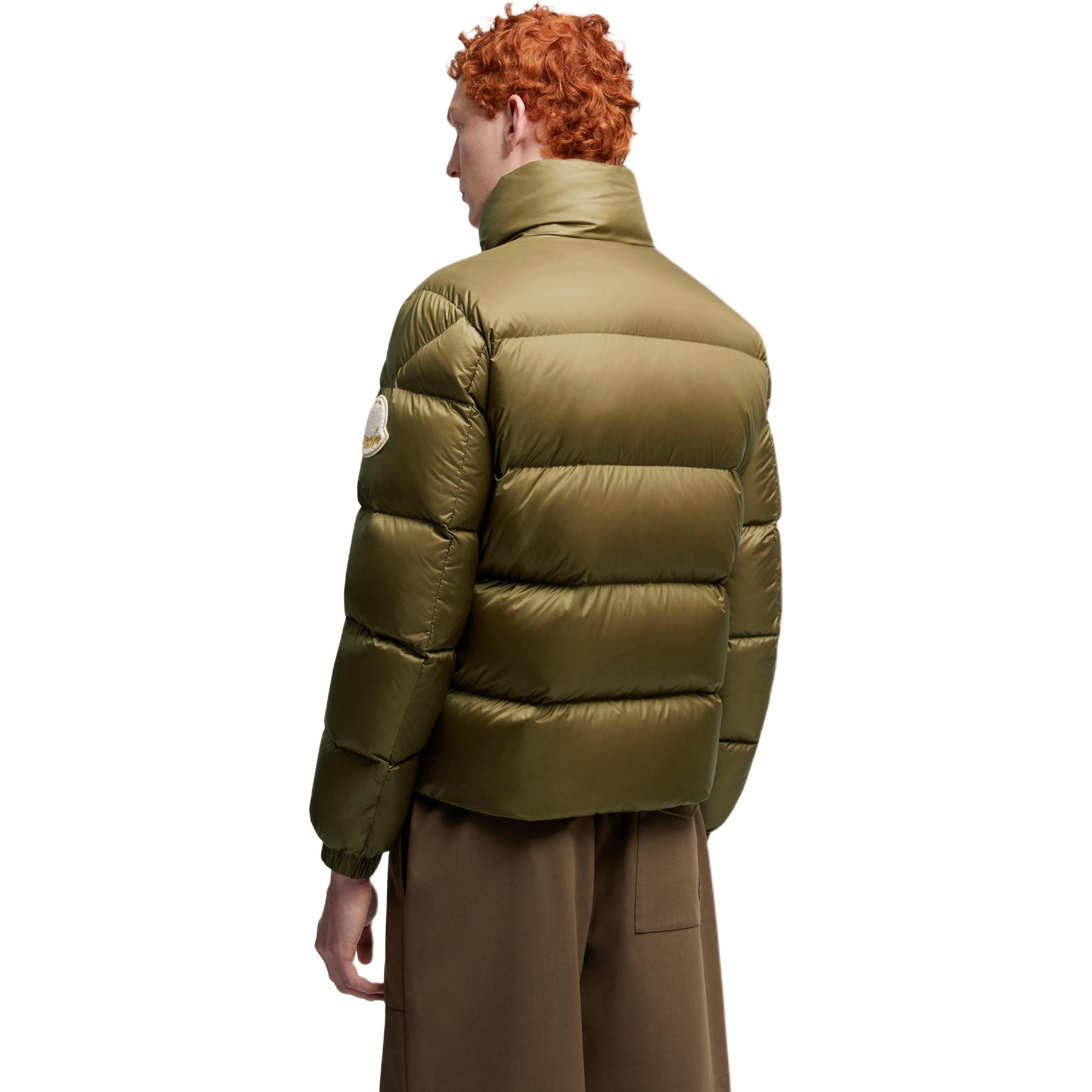 Куртка Tripiti с высоким воротником и стеганым узором Moncler, темно-зеленый — фото 4