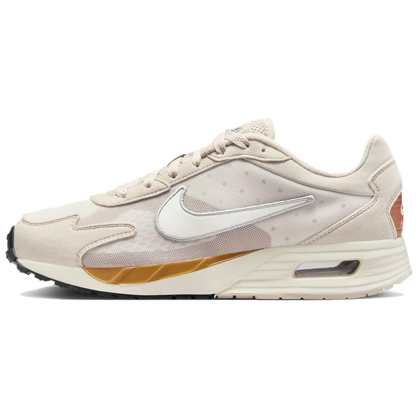 

Кроссовки Nike Air Max Solo Lifestyle Shoes Women's Low-top Light Ash Brown / Sovereign Color / Black / Sail Color, черный