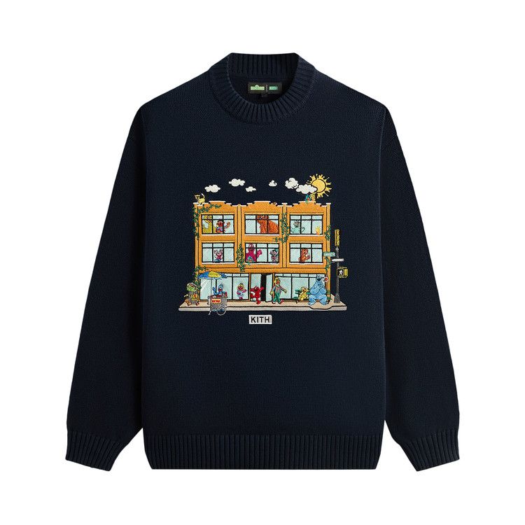 

Свитер Kith x Sesame Street Lafayette Crewneck Sweater, Nocturnal
