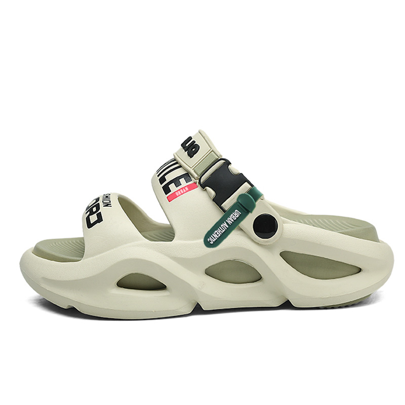 

URBAN AUTHENTIC Пляжные сандалии унисекс бежево-оливкового цвета, цвет Beige Olive Green