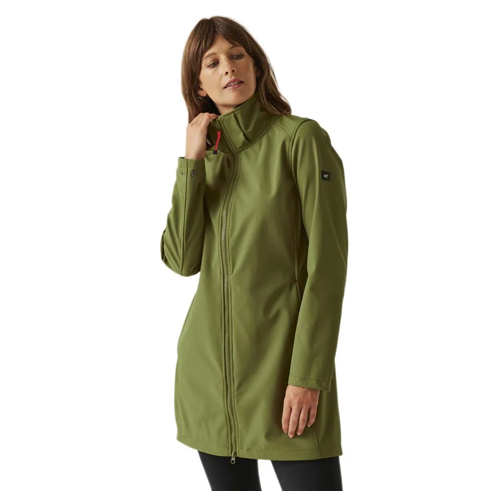 

Куртка Regatta Carisbrooke softshell, зеленый