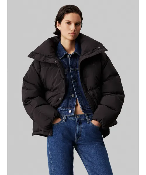 

Пуховик Relaxed fit Calvin Klein Jeans, черный