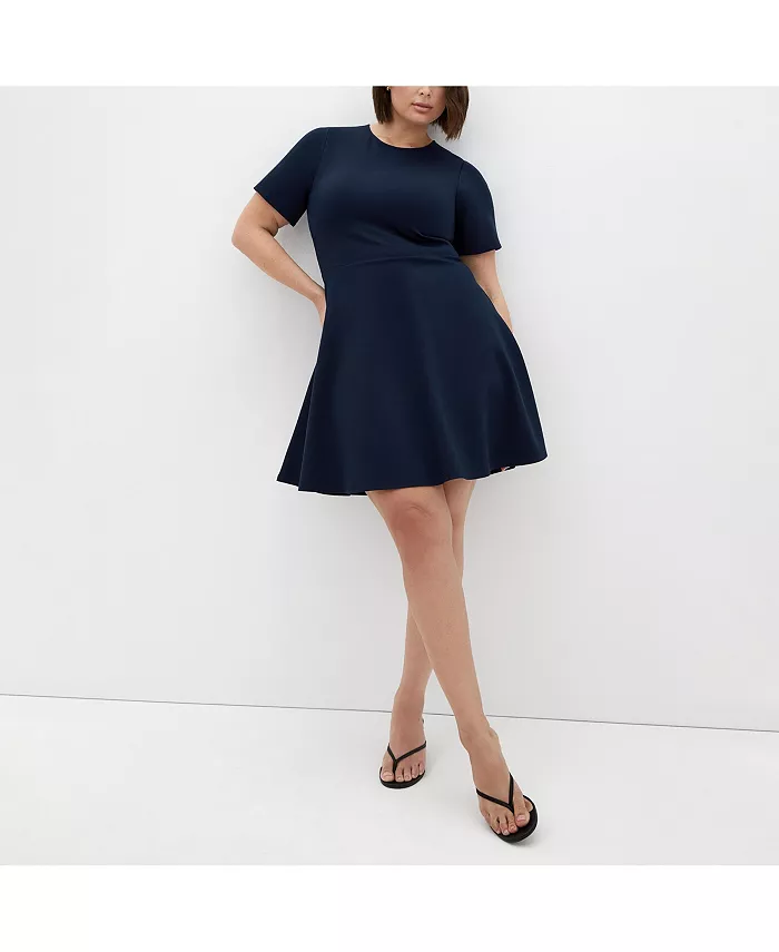

Платье Cariline Plus Size CITY CHIC, синий
