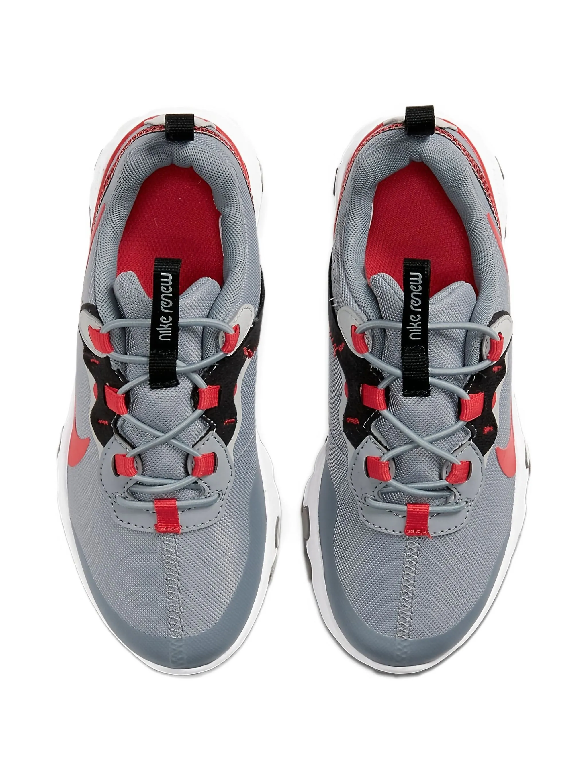 Кроссовки Renew Element 55 Partible Nike Kids, серый — фото 2