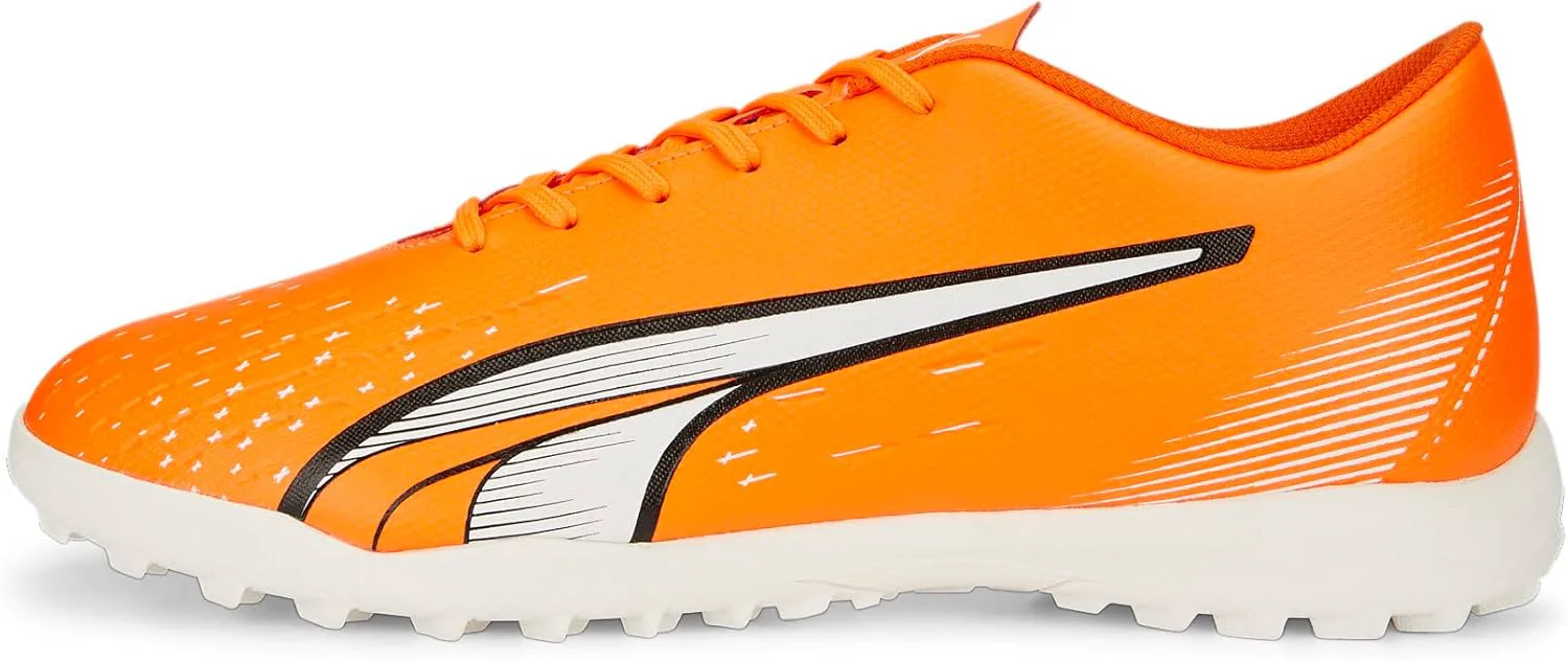 Футбольные бутсы PUMA для мужчин Ultra Play Turf на искусственное покрытие - оранжевые, оранжевый — фото 2